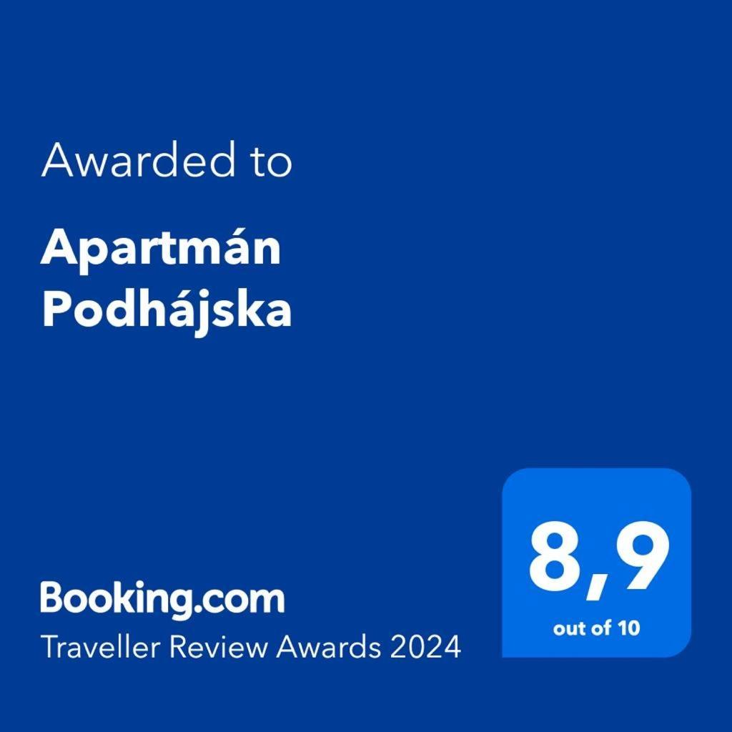Apartman Podhájska Exterior photo